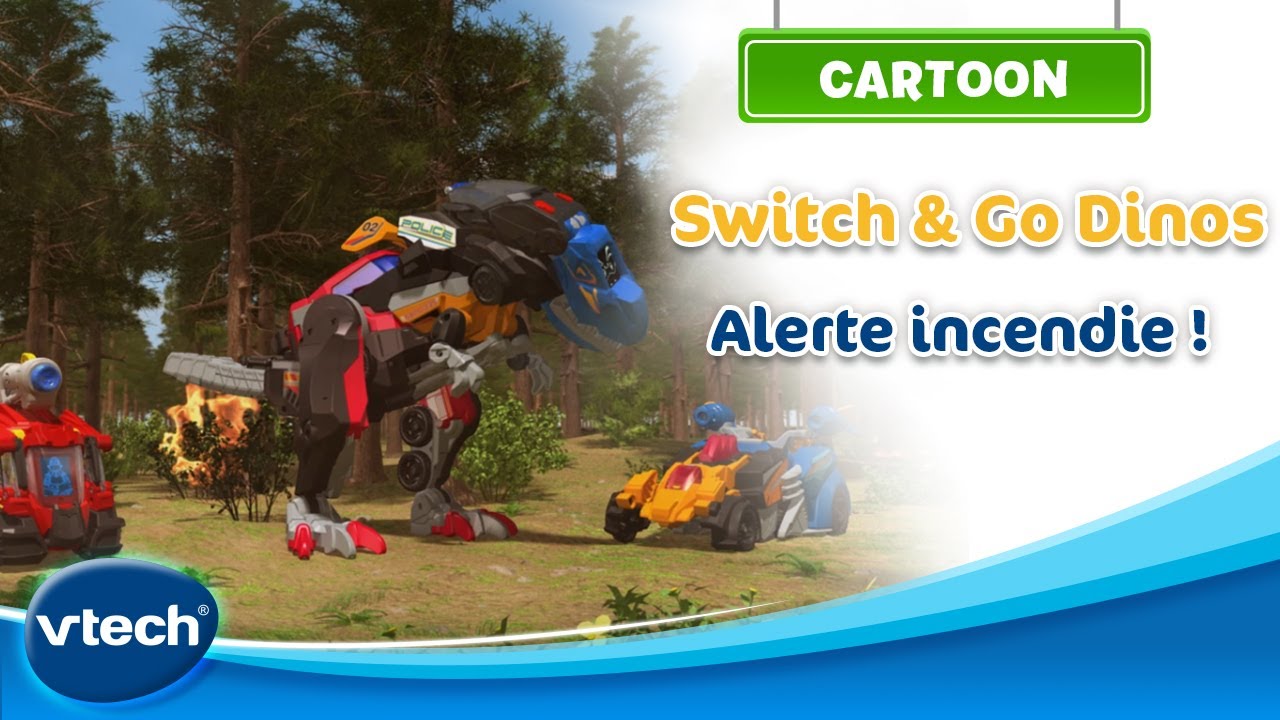 Alerte incendie - Épisode 3 - Switch & Go Dinos
