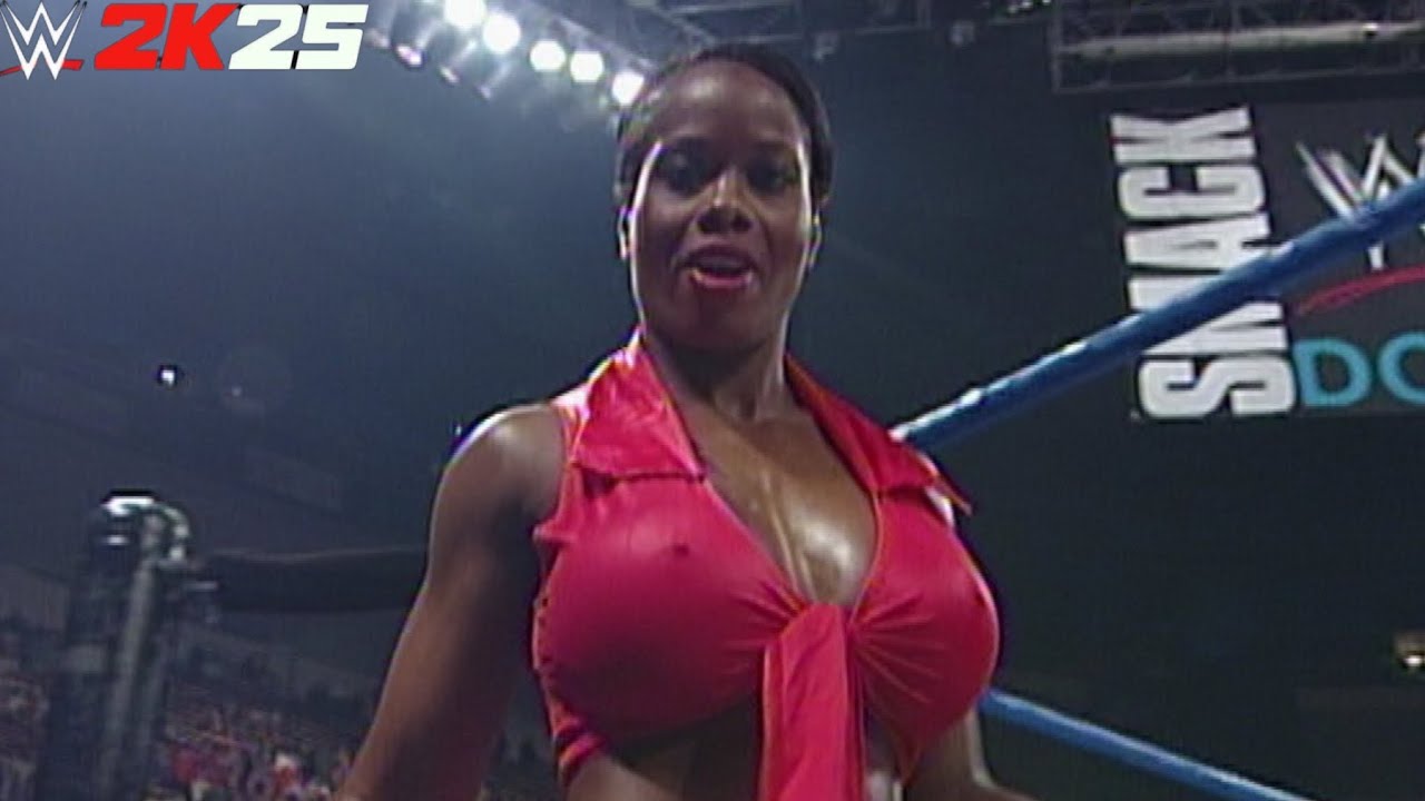 WWE 2k25 Jacqueline vs Sable