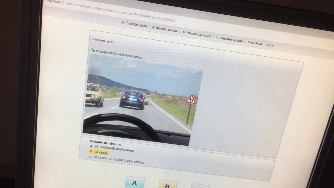 Testare auto 2016