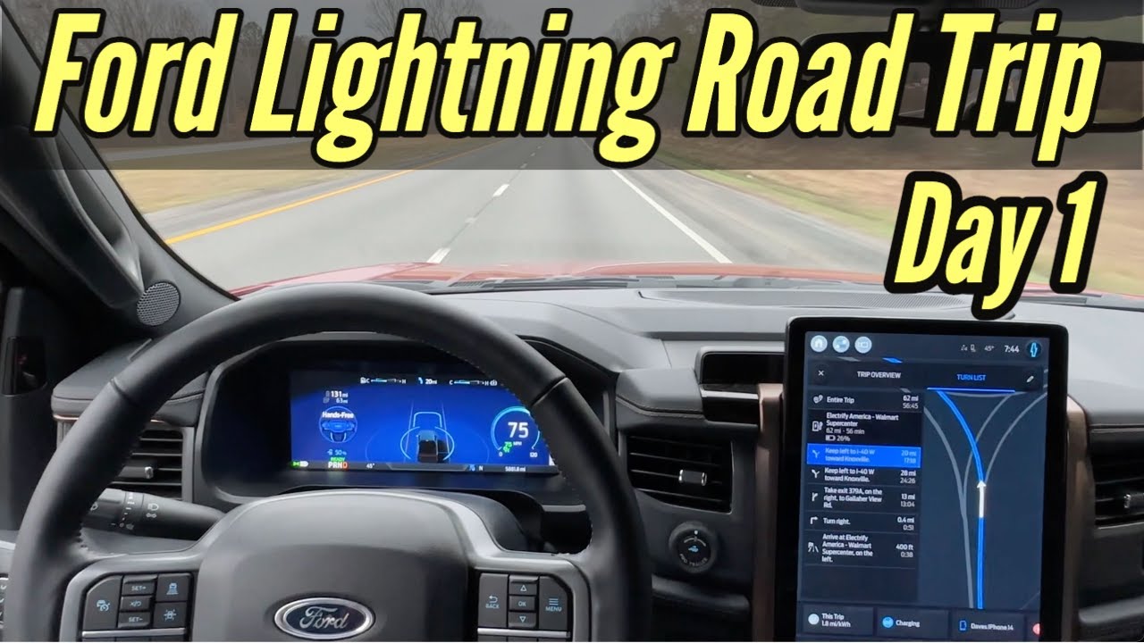Road Trip to Wyoming in a Ford F-150 Lightning - Day 1 of 8
