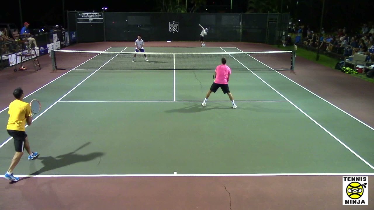 Gordon/Lam vs. Kusnierz/Zannoni SF HIGHLIGHTS - Kailua Men's Night Doubles 2016