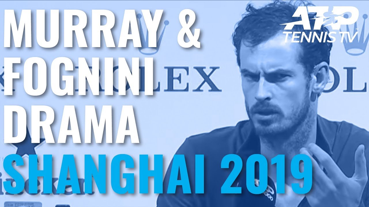 Heated Exchange Between Andy Murray And Fabio Fognini! | Shanghai 2019 Day 3