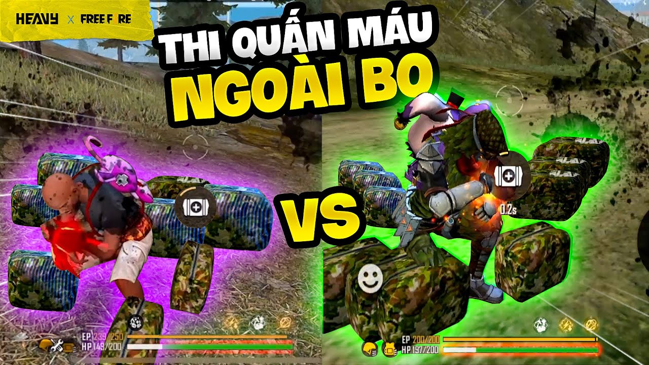Thử Th&aacute;ch Quấn 500 B&igrave;nh M&aacute;u Ở V&ograve;ng Bo Cuối | Anh Ford | HEAVY Free Fire