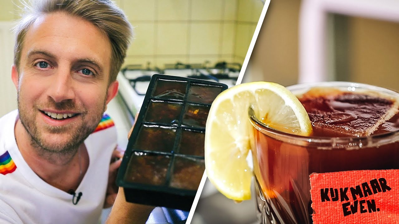 Zo maak je lekkere ijskoffie-tonic!🍹☕️🧊