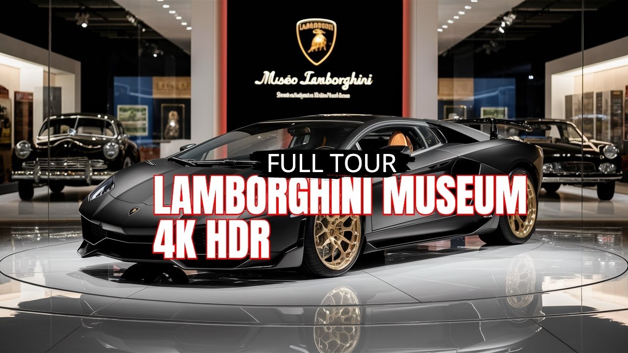 Мое эпическое путешествие по музею Lamborghini в формате 4K HDR. #ламборджини