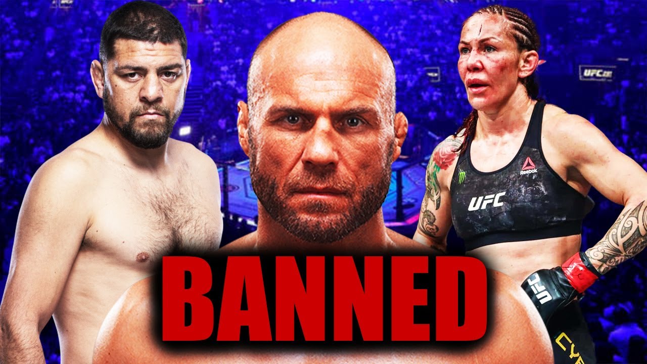 Почему UFC запретил этим бойцам: часть 2