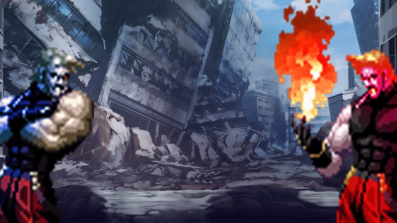 Rugal B Yanasagui VS Omega Rugal // MUGEN