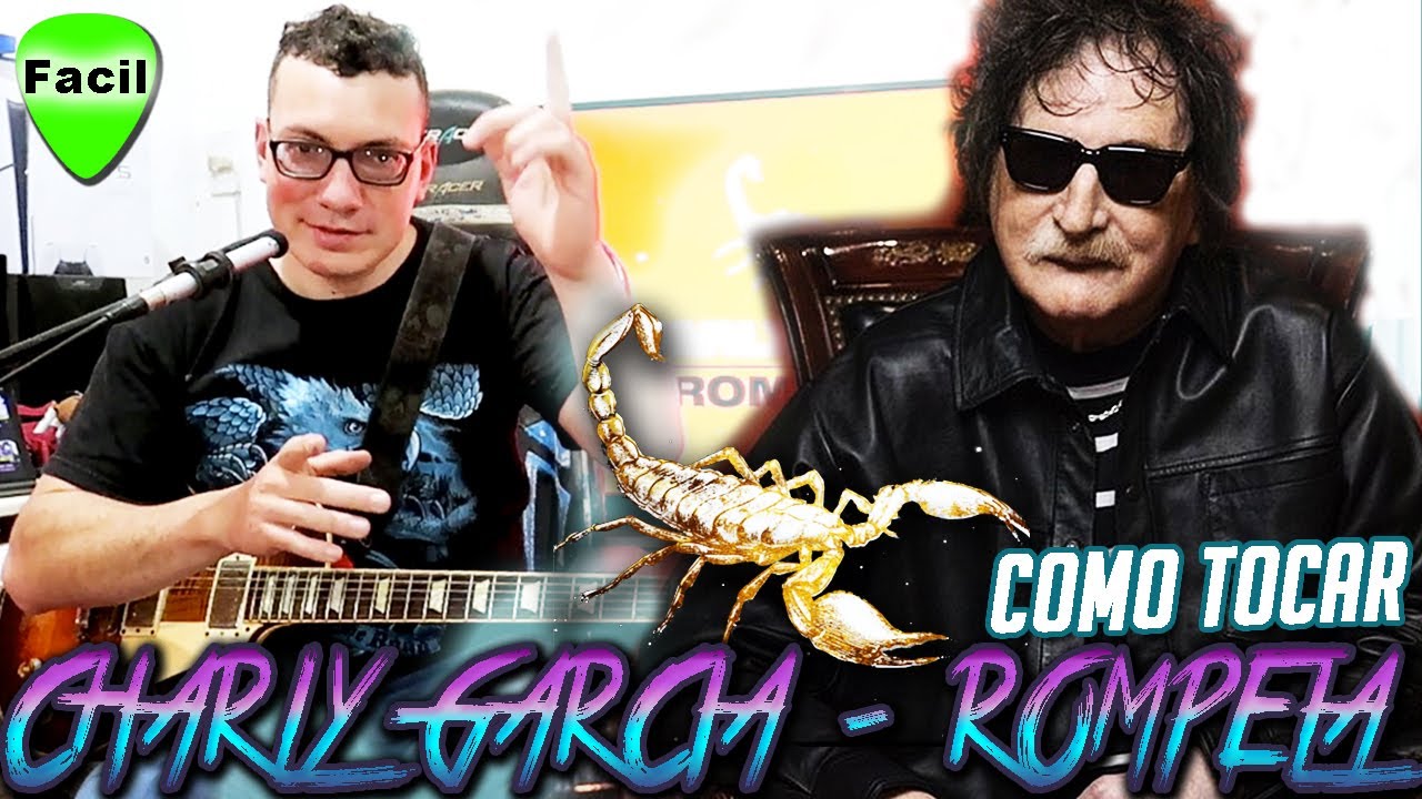 CHARLY GARCIA - ROMPELA - GUITAR COVER - TUTORIAL
