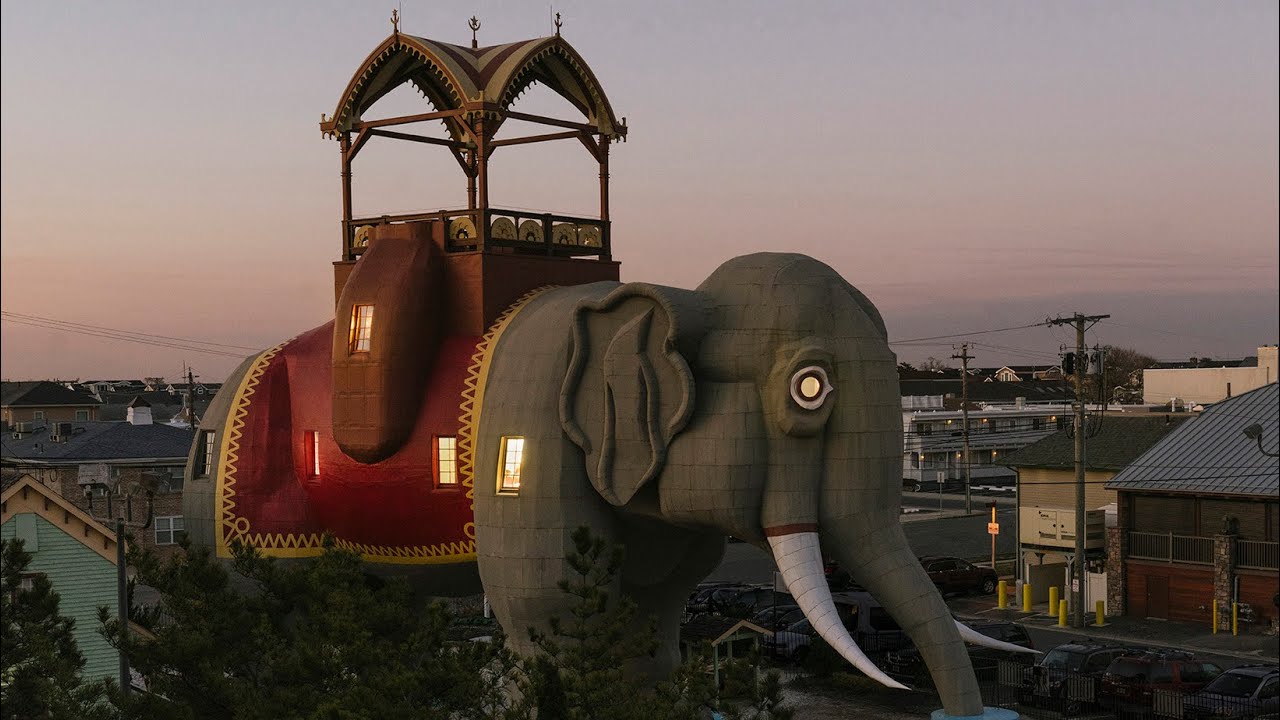 Spend a night inside Lucy the Elephant in Margate