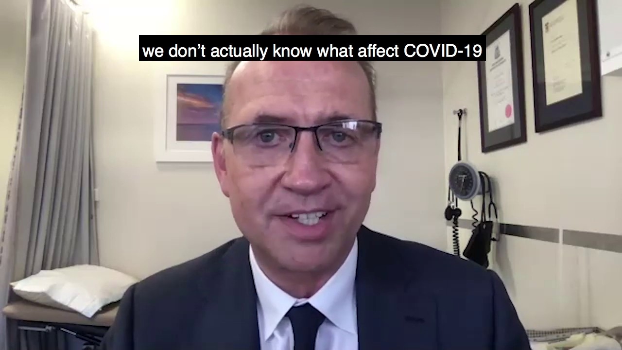 Dr  Paul Bird answers questions about COVID-19