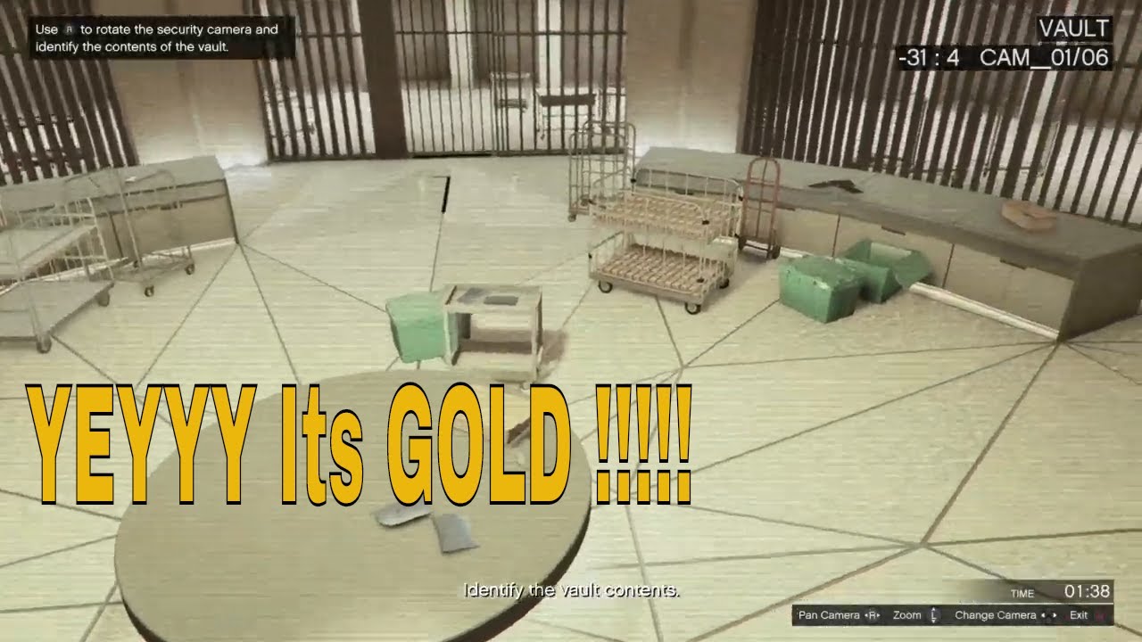 The Diamond Casino Heist –: Gold Heists Setup – Big Con - Vault Content Scope Out - Complete Guide