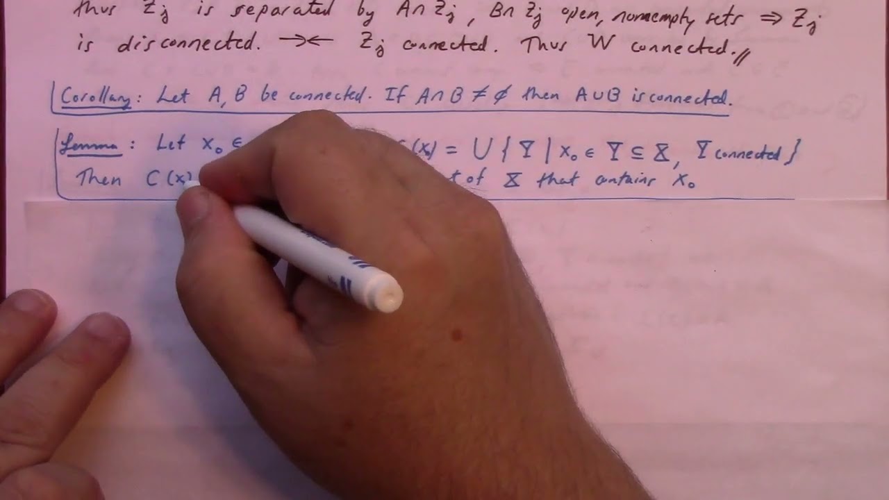 Lecture 12: Topology: Connected Components