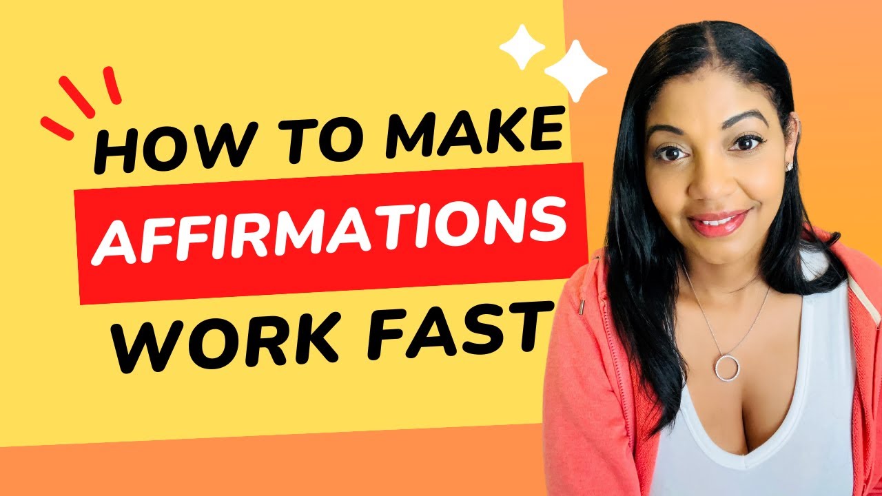 How To Make AFFIRMATIONS Work FASTER // Watch to Manifest Quick