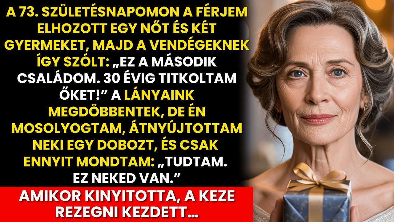 A Születésnapomon A Férjem Elhozta A Titkolt Családját… Mosolyogtam, És Egy Doboz­t Adtam Neki