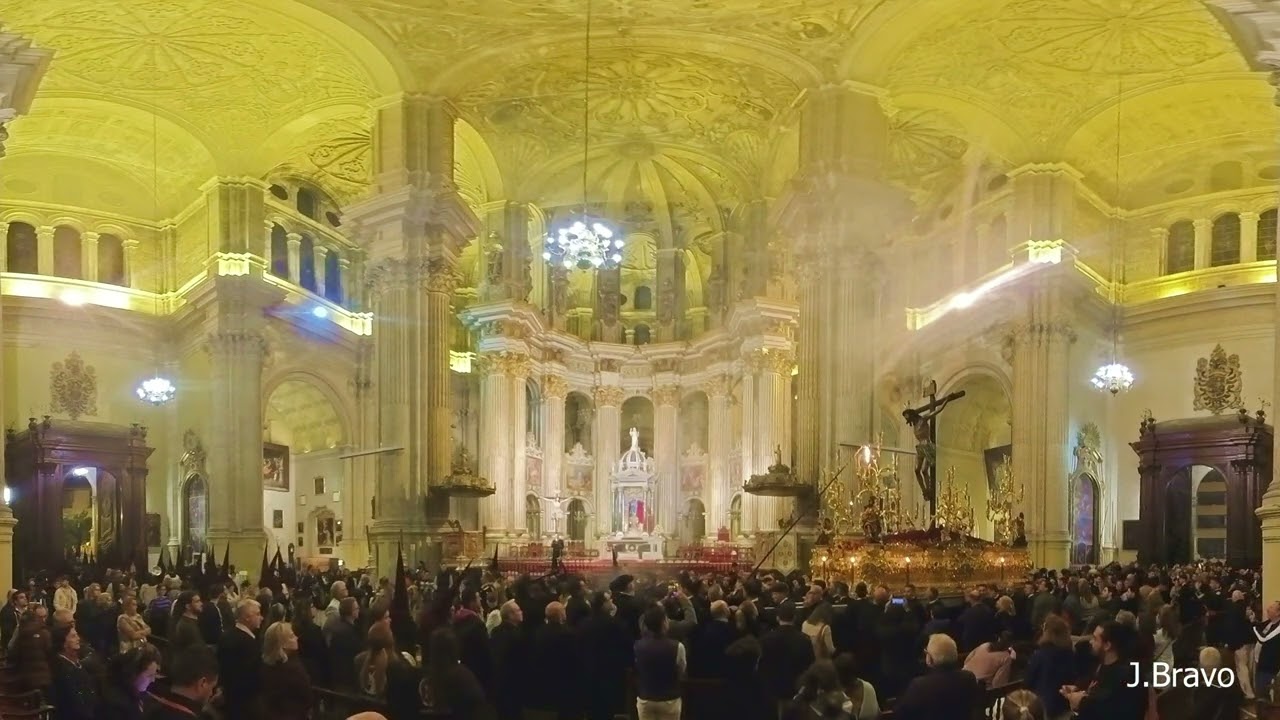 Estación en la Catedral del Cristo de la Agonía (Málaga, 2024)