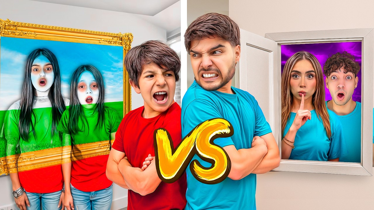 Niños Vs Adultos Juegan Escondidas con Camuflaje !!