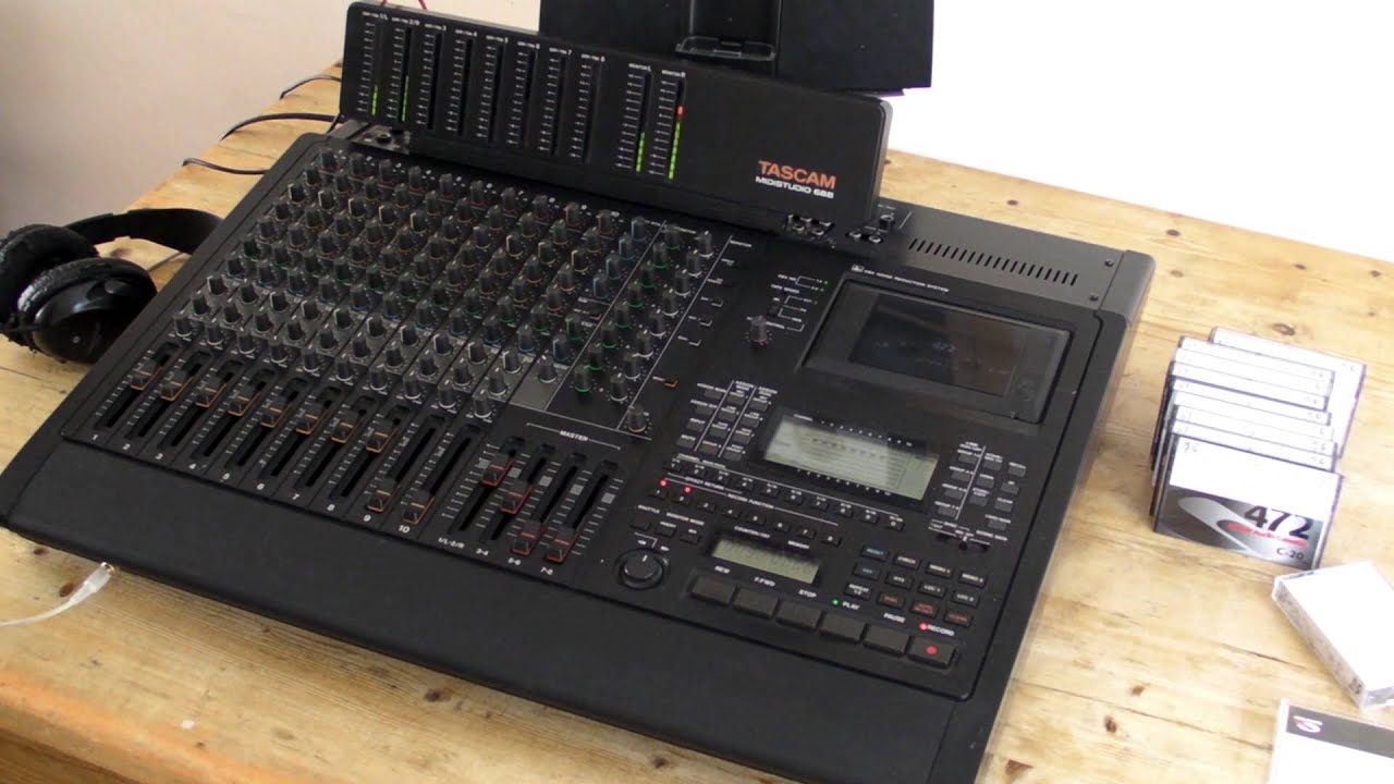 Tascam 688 - Basic Recording Tutorial