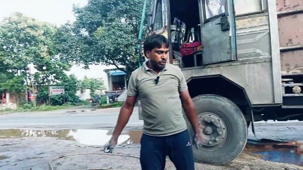 Tata Truck BS4 Main CEAT Hyton Ka 2 New Tyre Fitting 💯✅