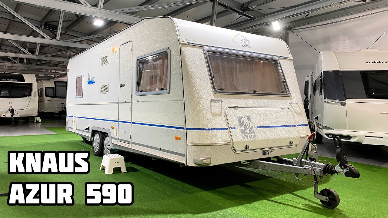Европейский караван Knaus Azur 590 для большой семьи
