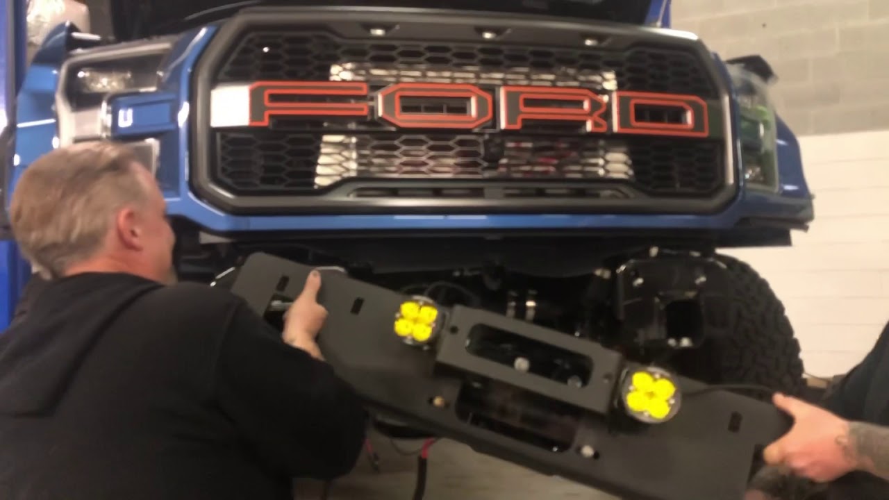 BWoody Performance - Hidden Winch System Installation - Ford Raptor Gen 2