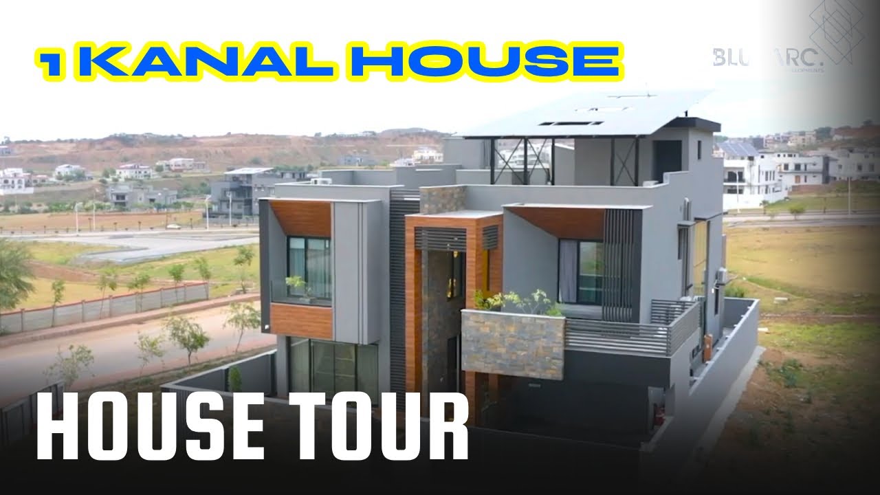 HOUSE TOUR | 1 Kanal House - Bahria Town   | By BLUE ARC