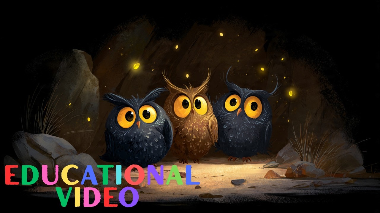 What Happens in the Jungle at Night? 🌙🐯| Fun Cartoon Adventure for Kids