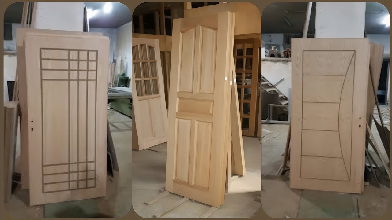 ابواب خشب عصرية داخلية 2025 | أبواب خشبية حديثة للمنازل والغرف | موديلات أبواب خشب مودرن