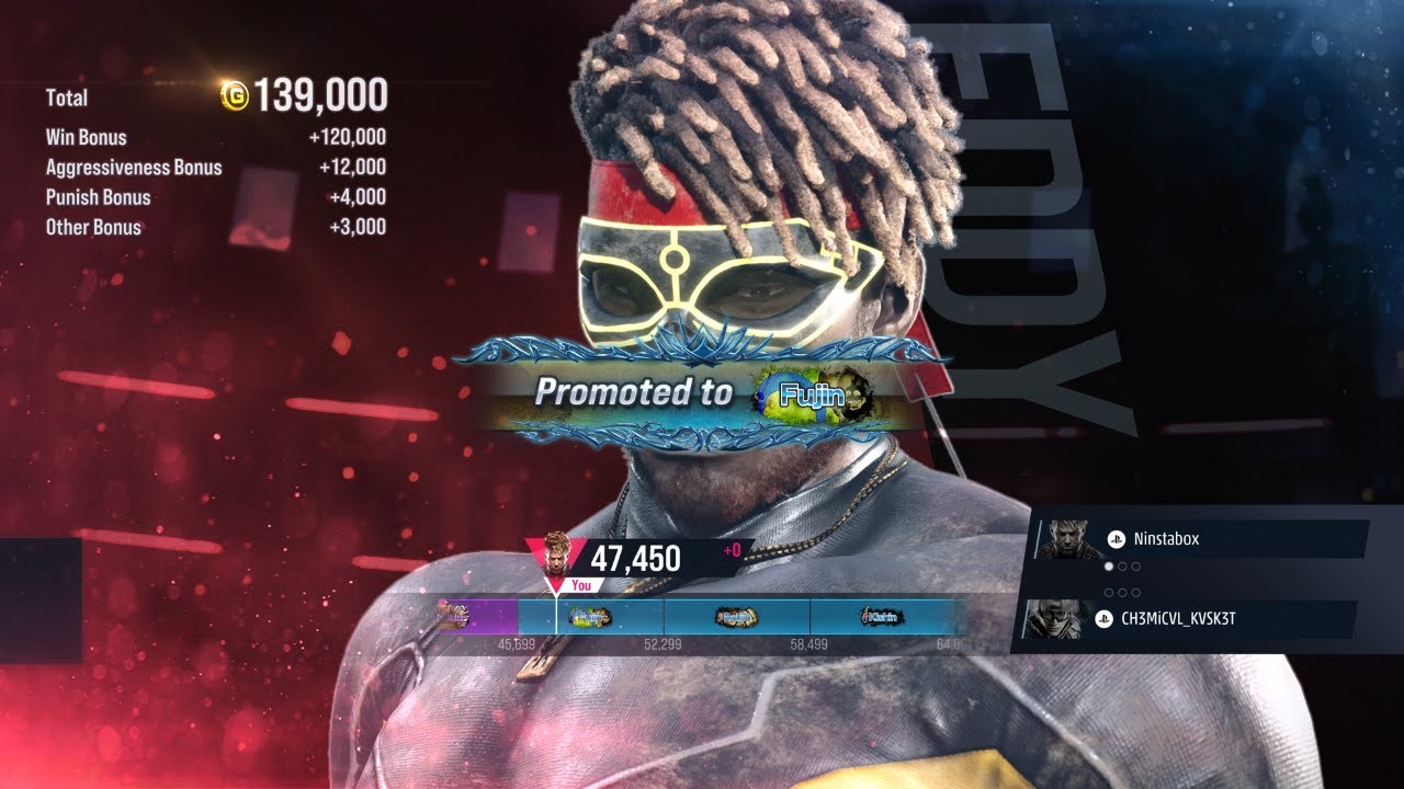 RANK FUJIN - TEKKEN 8 (EDDY) RANKED MATCHES 38