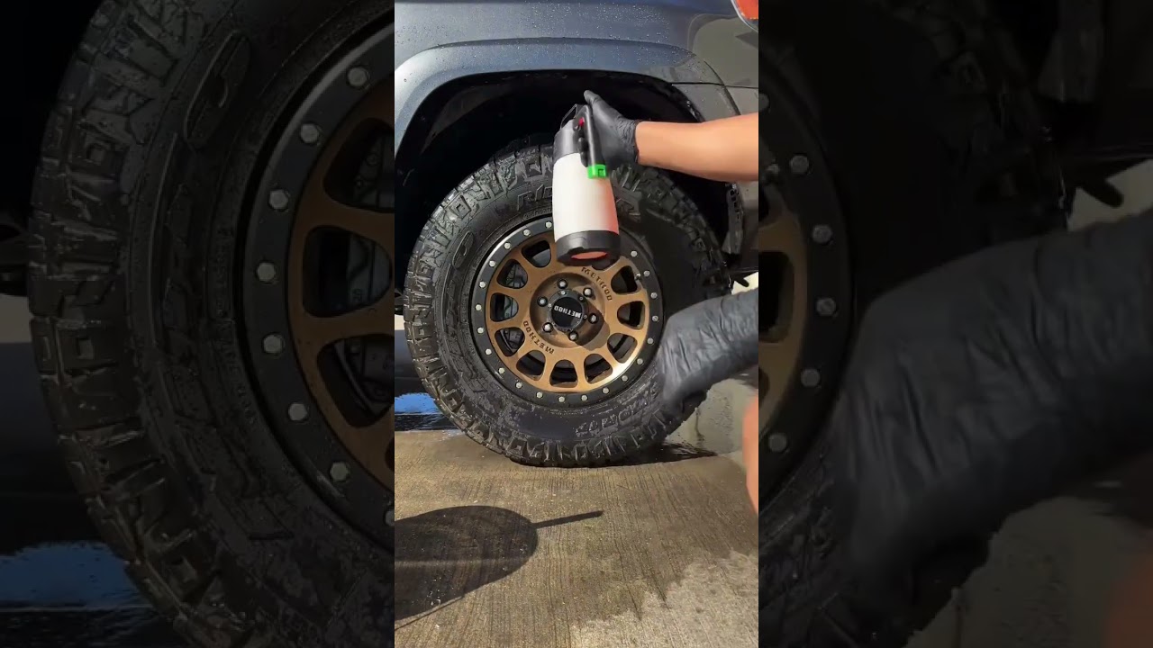 Tire cleaning made easy! Alpha HD 