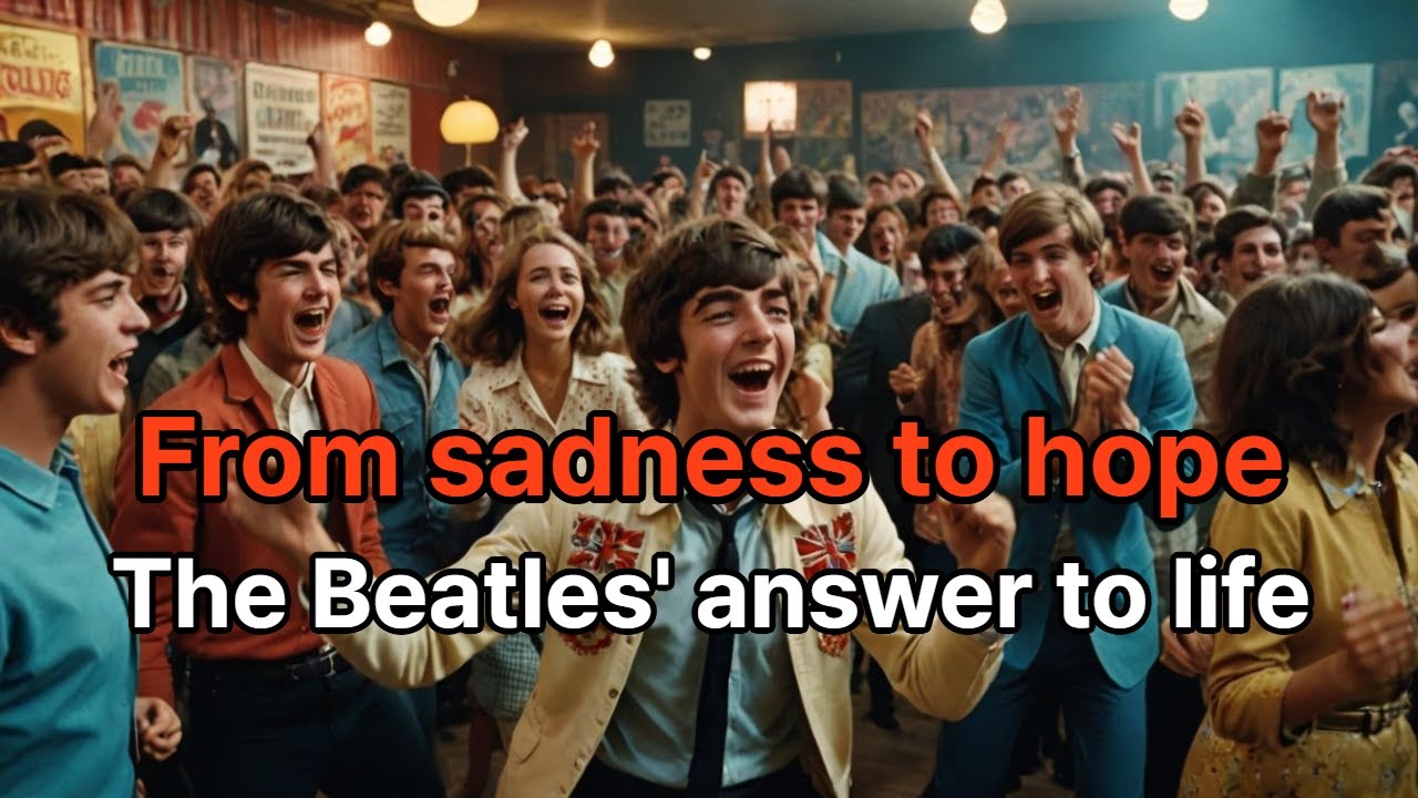 Famous lyrics of the Beatles' pop songs in the 60s  #beatles, #pops, #famouslyrics, #heyjude