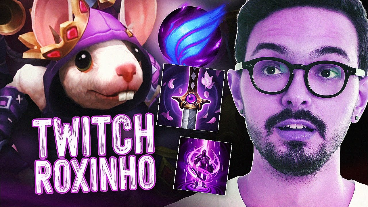 A BUILD ROXA DO TWITCH ME PARECE UM VERDADEIRO DESAFIO!