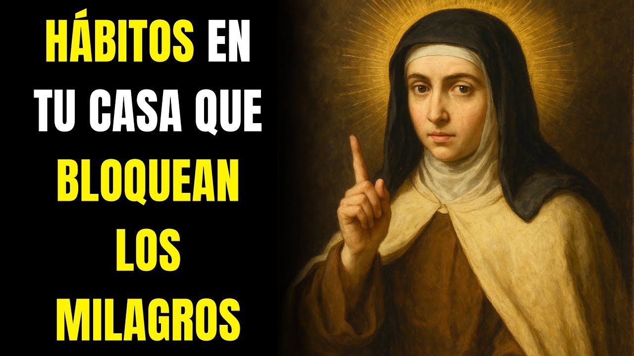 SANTA TERESA REVELA: HAY HÁBITOS EN TU CASA QUE BLOQUEAN LOS MILAGROS