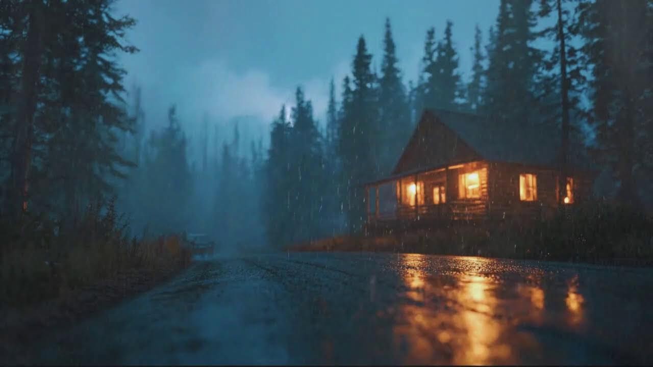 Deep Night Rain and Thunder for Peaceful Uninterrupted Sleep