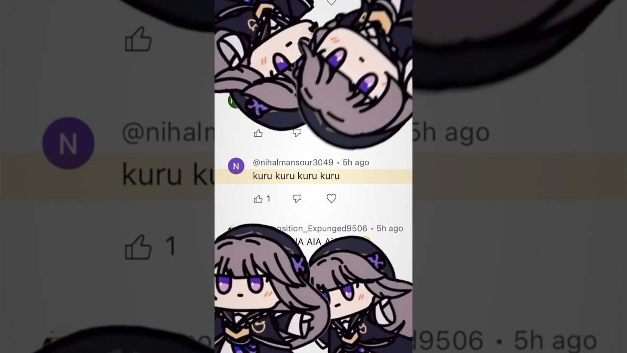 Remixing my Comments 😂 KURU KURU KURU KURU 🤣