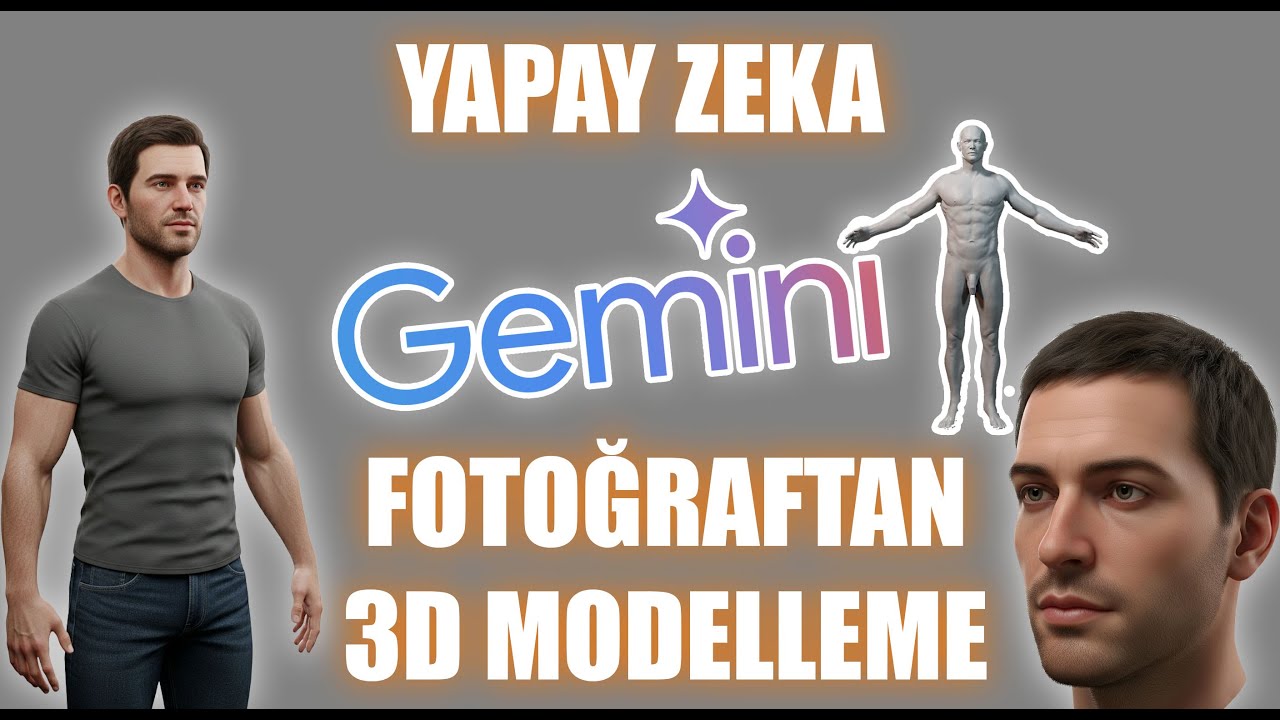Fotoğrafınızı 3 Boyutlu Hale Getirme | Fotoğrafı #yapayzeka İle 3D Modelleme