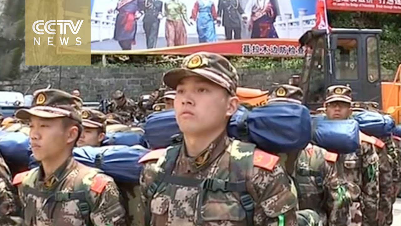 Chinese soldiers arrive in Nepal to aid relief effort