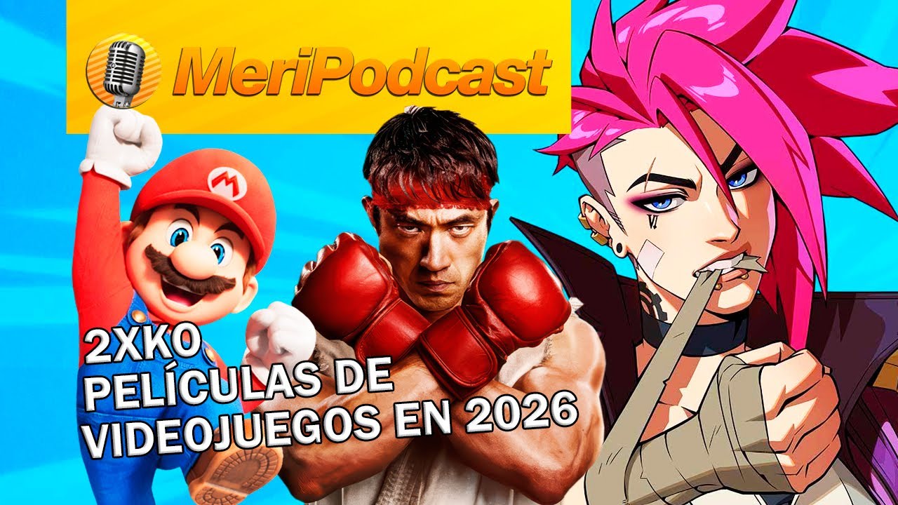 MeriPodcast 19x17: Las PELIS de VIDEOJUEGOS de 2026, ¿ROCKSTAR RETRASA la EDICIÓN FÍSICA de GTA 6?