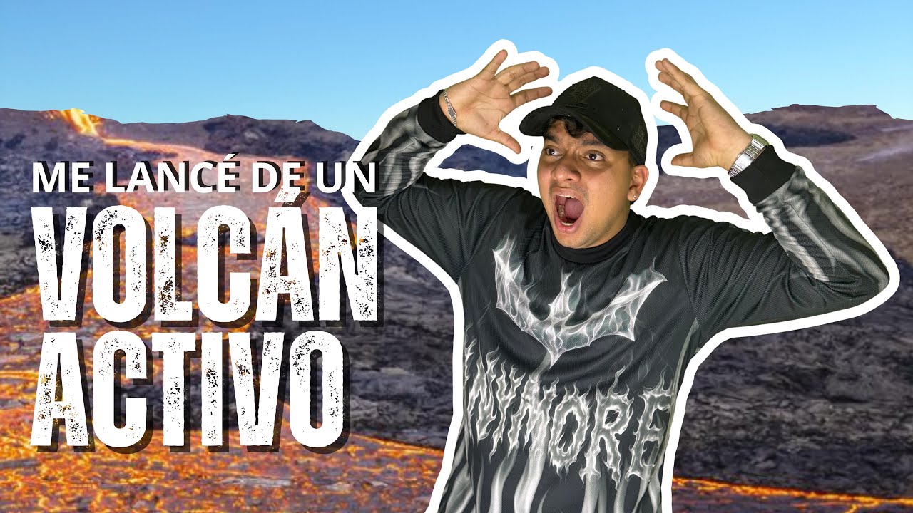 Me LANCÉ de un VOLCÁN ACTIVO 