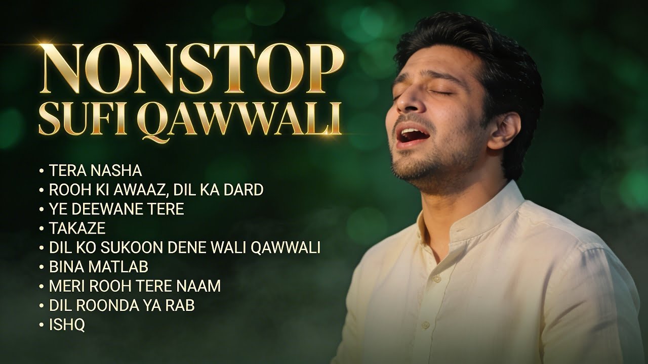 Non Stop Sufi Songs 💛 Tera Nasha | Rooh Ki Awaaz | Heart Touching & Emotional
