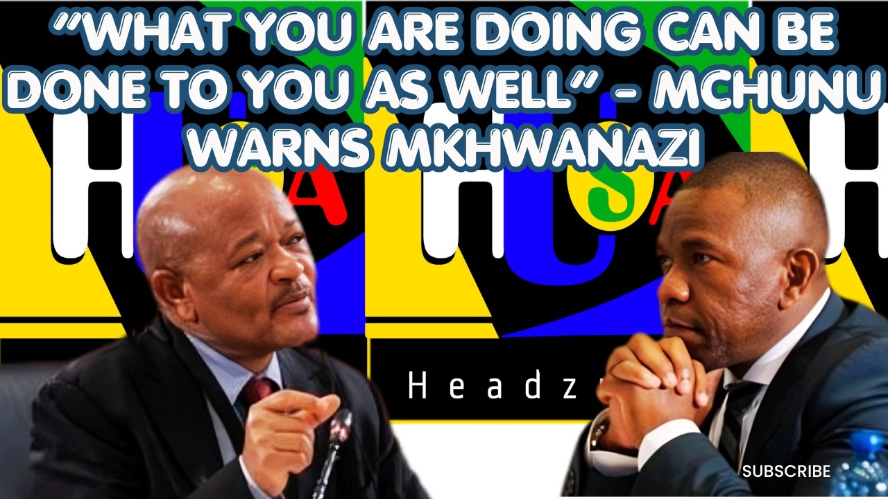 Сензо Мчуну требует от генерала Мхванази предоставить доказательства в следственной комиссии Мадл...