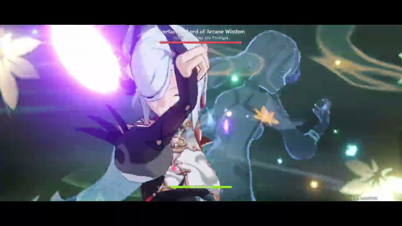C0 Ayaka damage showcase @GenshinImpact