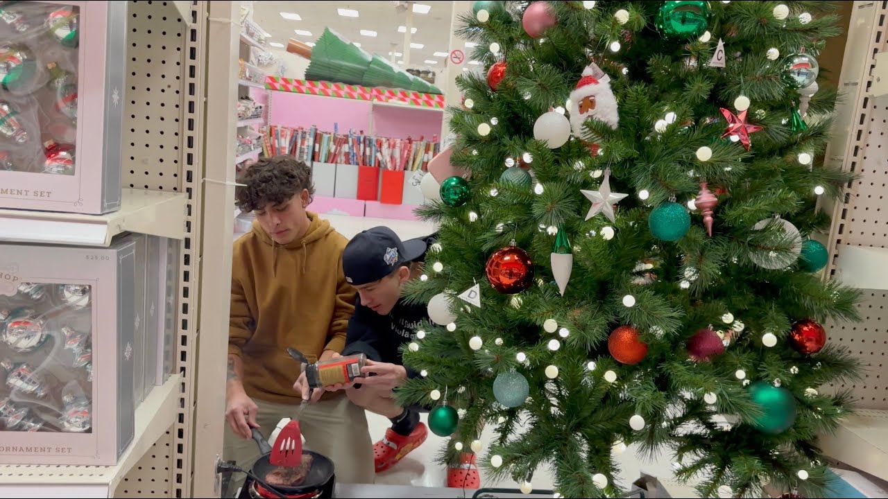 COOKING A STEAK IN TARGET