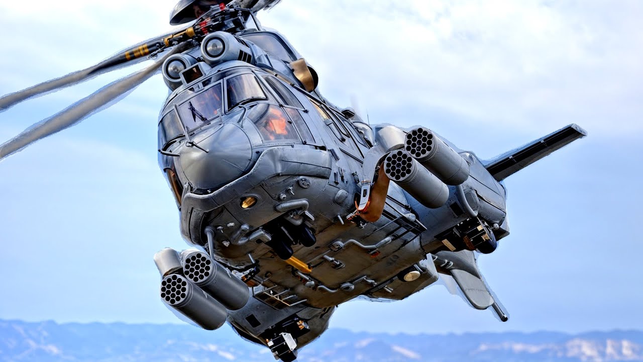 Airbus Military Helicopter Production – H160M, H145M, H225M Caracal in action & flyby