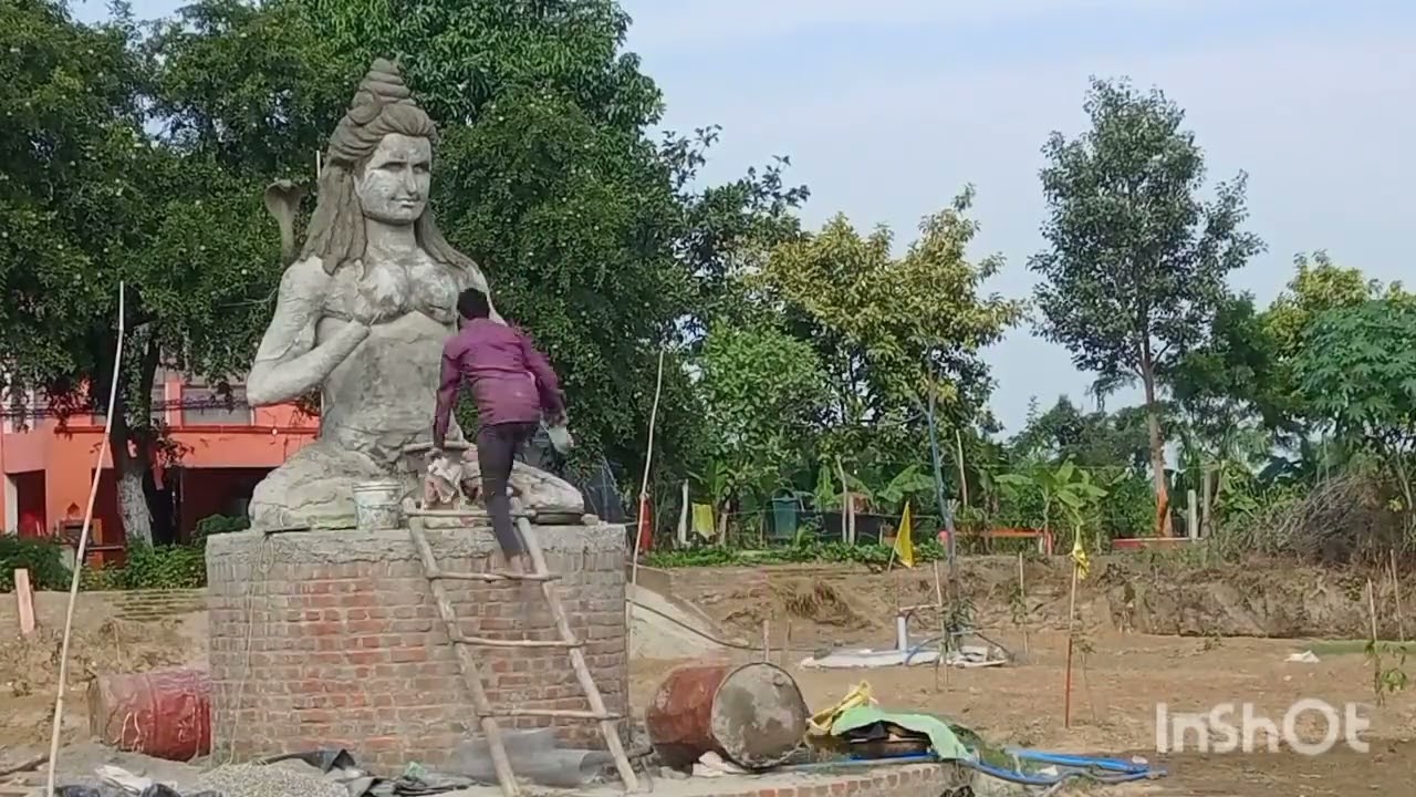 siv sankr ji 9 fit ki murti purn prosis