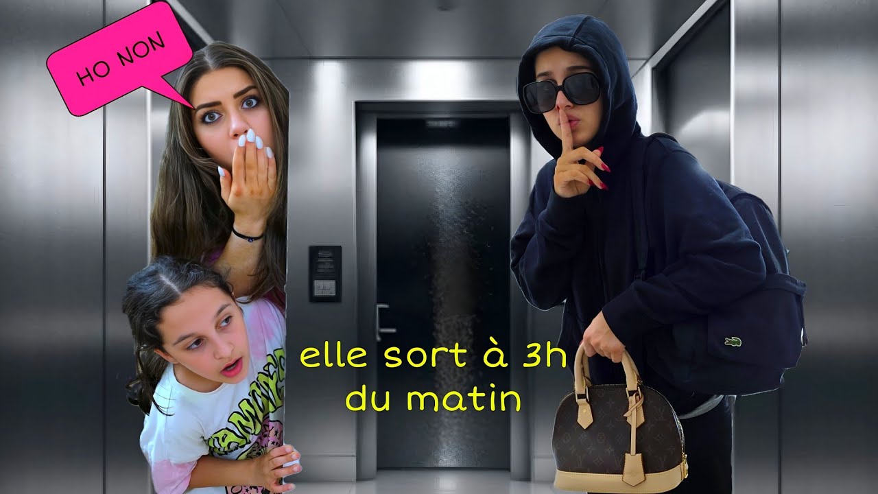 EVA SORT À 3H00 DU MATIN?? ON LA  SURVEILLE 