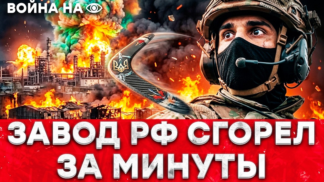 Завод УНИЧТОЖЕН, склады СГОРЕЛИ &mdash; РЕАЛЬНЫЕ КАДРЫ! ВСУ запустили АДСКИЙ БУМЕРАНГ МЕСТИ! ВОЙНА НАОЧНО