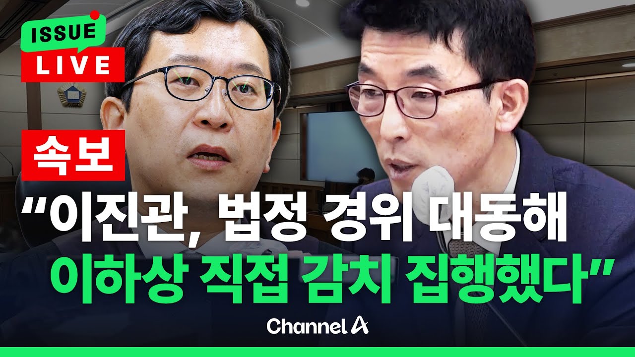 [🔴이슈를 켜라] [속보] 법원, '법정질서유지 불응' 이하상 변호사 감치 집행 / 채널A