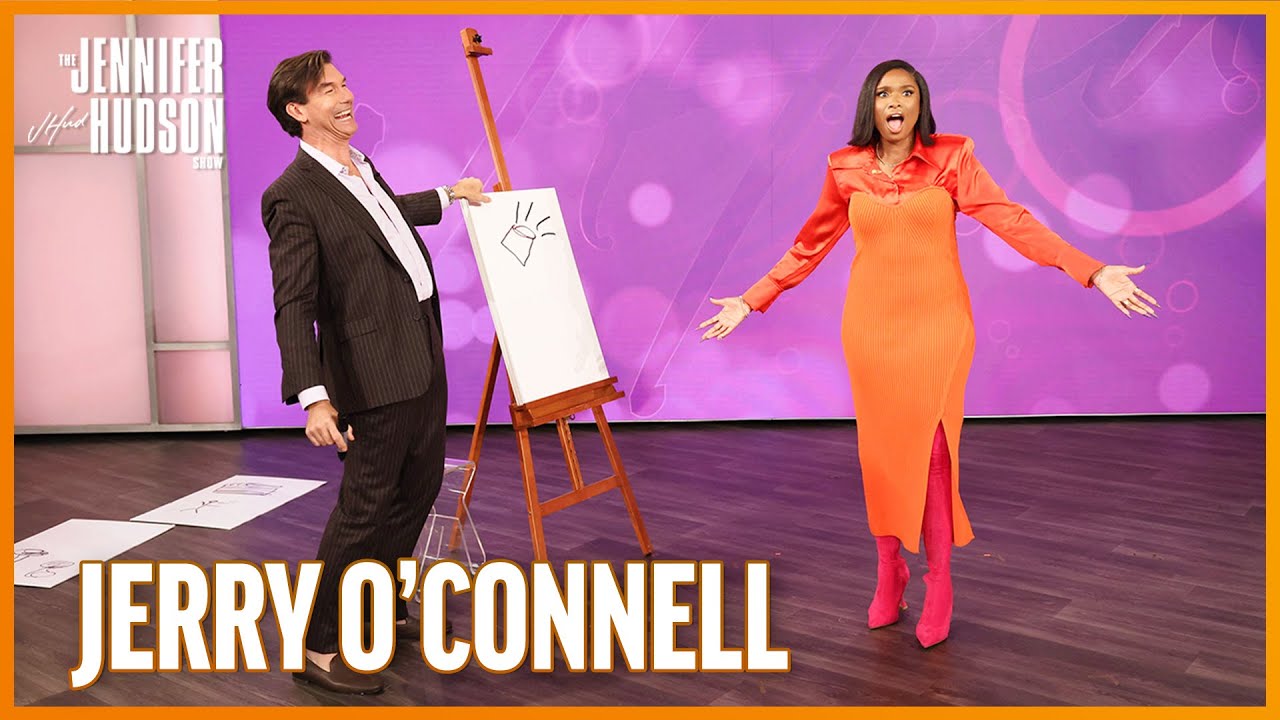 Jerry O’Connell and JHud Play ‘Pictionary’