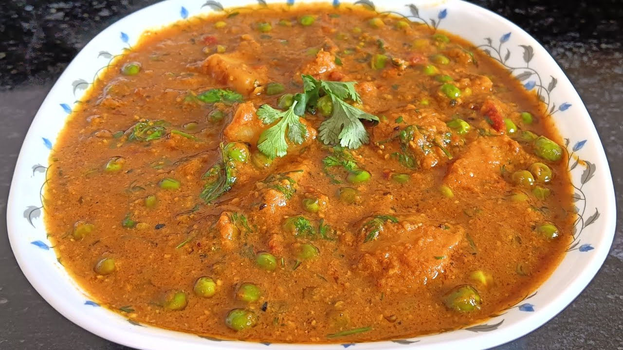 Alu matar ki sabji 