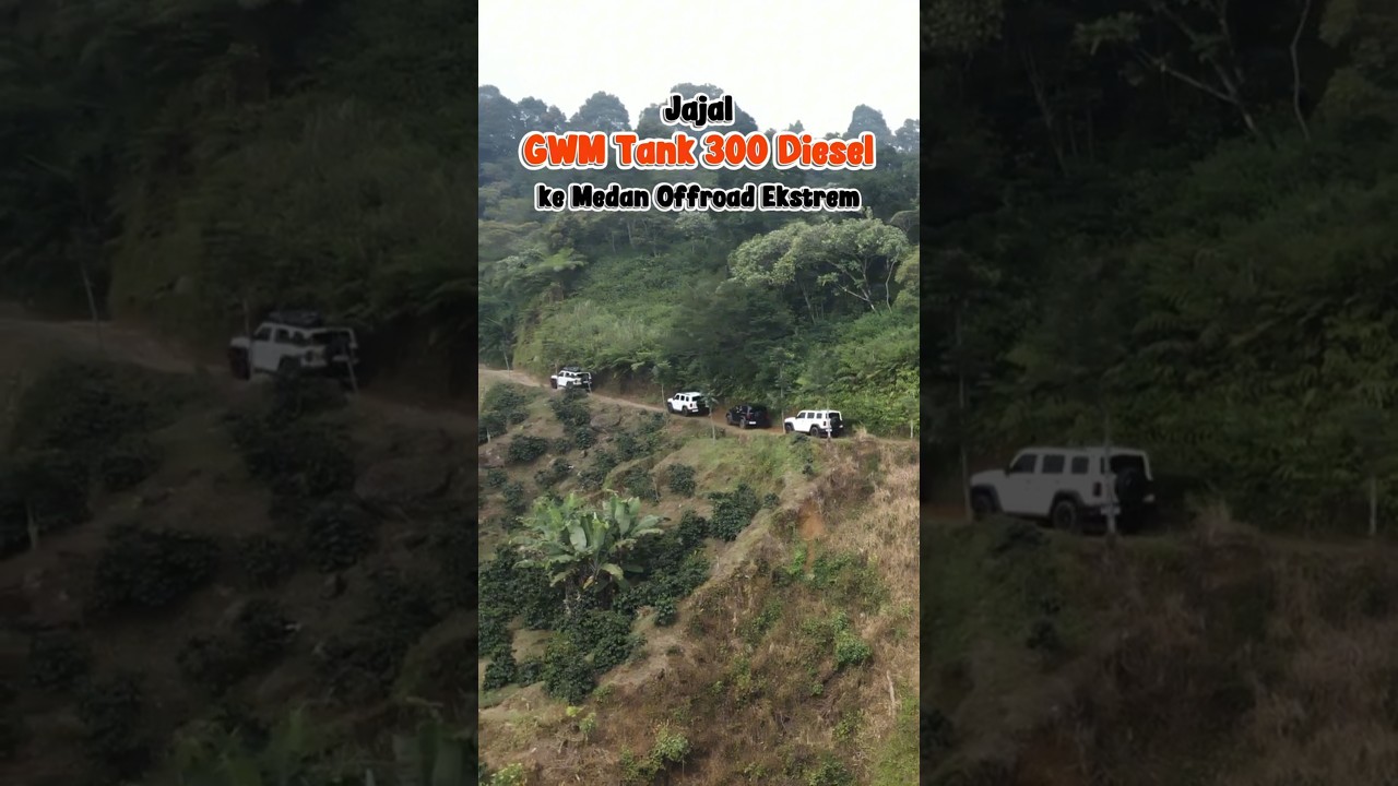 Buktiin GWM Tank 300 Diesel Bisa diajak ke Jalanan Offroad&nbsp;Ekstrem. Oke Banget Nih!